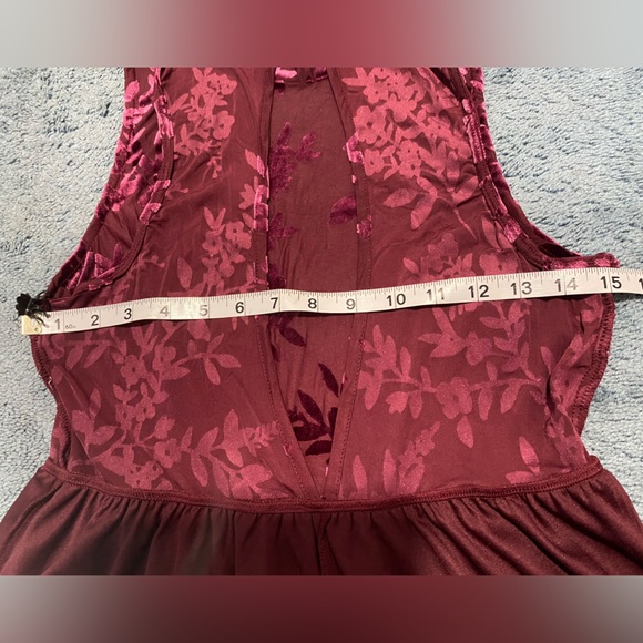 forever 21 Dark red women dress, large size - Picture 7 of 9